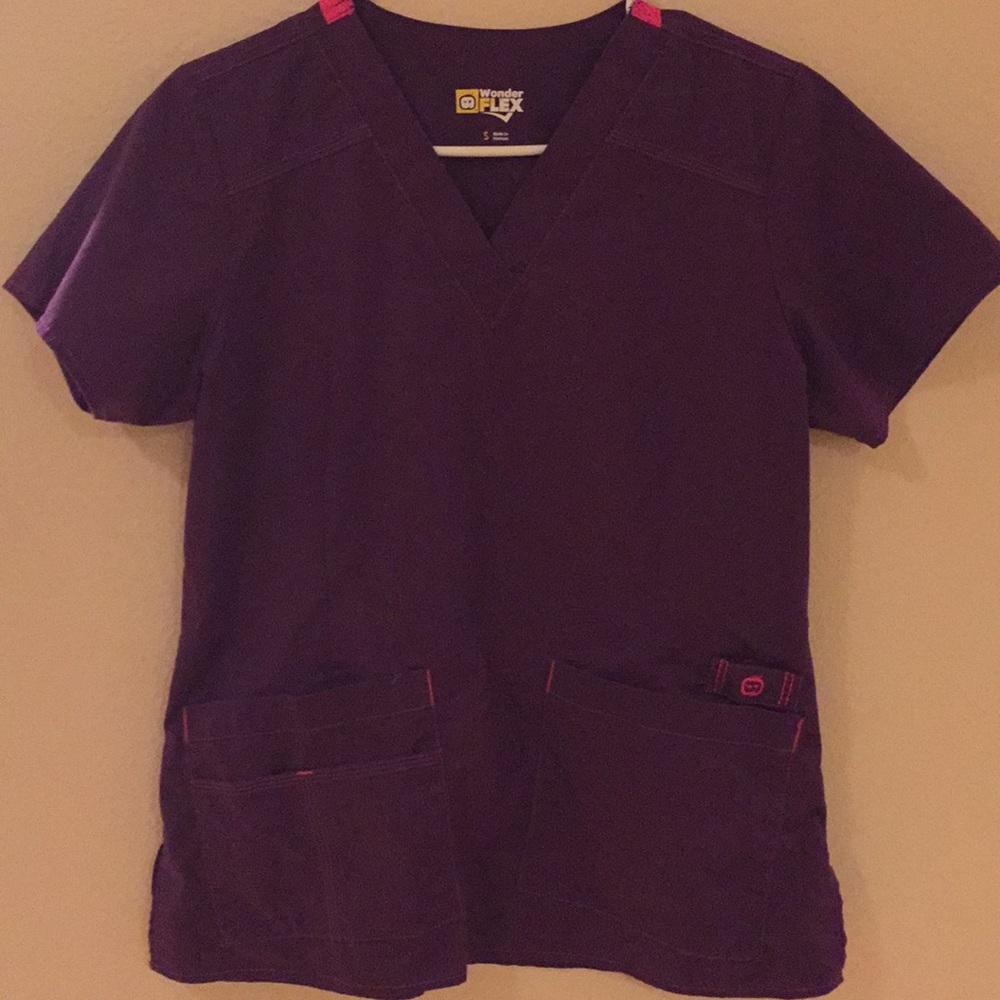 Purple WonderFlex WonderWink Scrubs